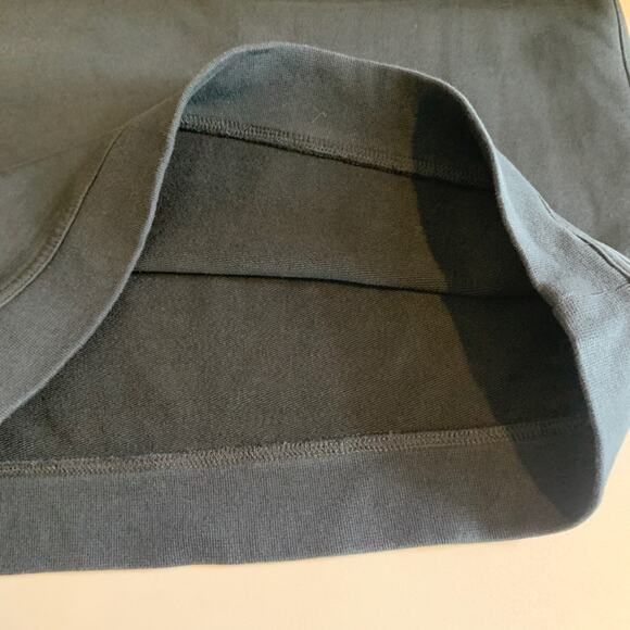 Everlane Sweatshirt Womens S Small Black Cotton Oversized Short Sleeve Pullover - Picture 8 of 12